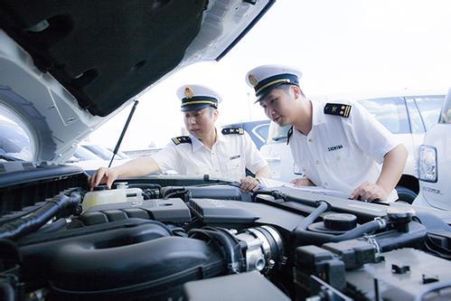 車(chē)輛暫時(shí)進(jìn)出口進(jìn)口前的工作是怎么做的？